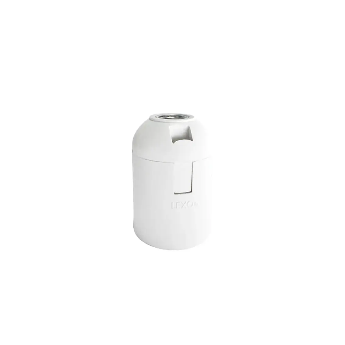 Portalampara Estandar, Termoplástico, E27,250V, Blanco 1