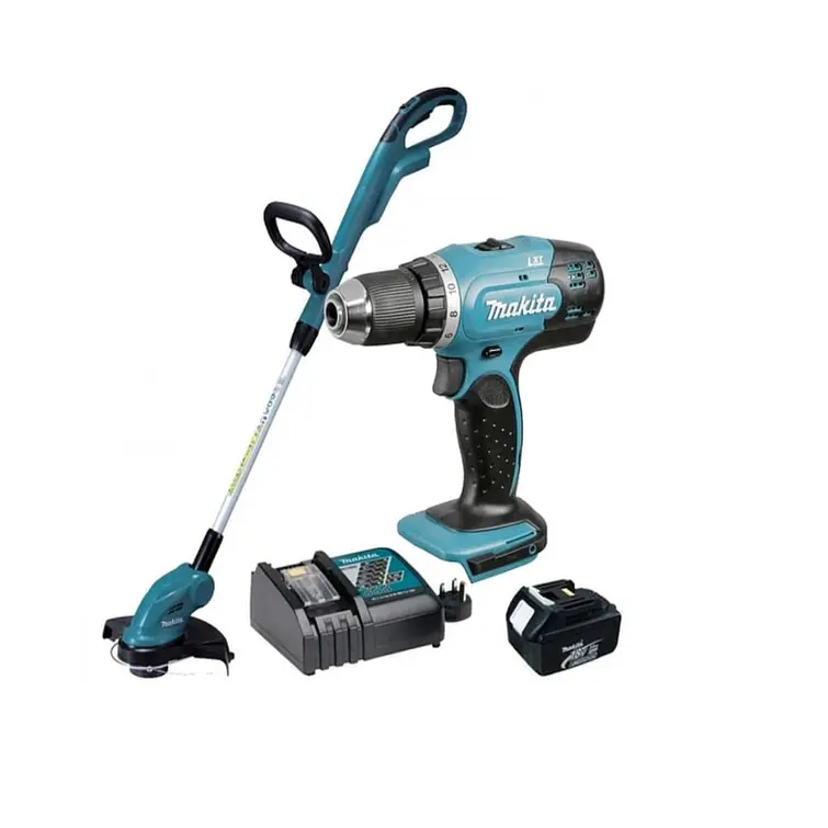 Orilladora Inalámbrica + Taladro Atornillador Inalambrico 13Mm [1/2] 18V (Dur181Rf-1) Makita 1