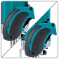 Tupi Rebajadora 1/2 2100W C/Luz Led (Rp2301Fc) Makita - Miniatura 5