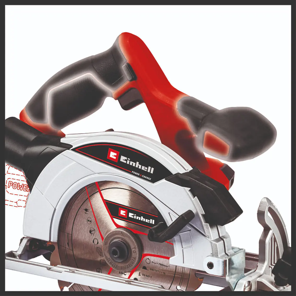 Sierra Circular Einhell Inalambrica4200 Min-1Disco Ø165 X Ø20 Mm 6
