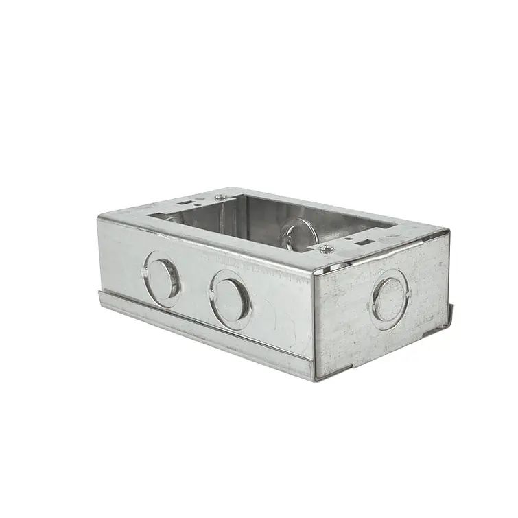 Caja Chuqui Metalica 6 Entradas C/Precortes 1