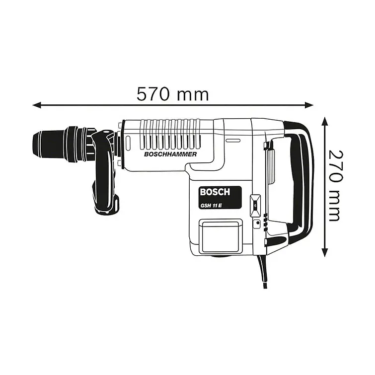 Martillo Demoledor Bosch Gsh 11 E 5