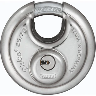 Candado Acero Diskus 25/70 Kd Llave Punto