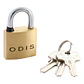 Candado Odis Bronce Liso 130 30Mm. Display - Miniatura 1