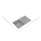 Lavap. Granito Stone Metallic Grey 51 X 86 1C 1E - Miniatura 1