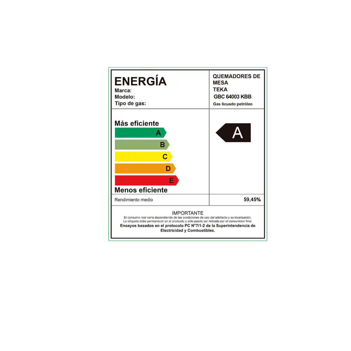 Encimera Cristalgas Gbc-64003 Kbb Bk 3