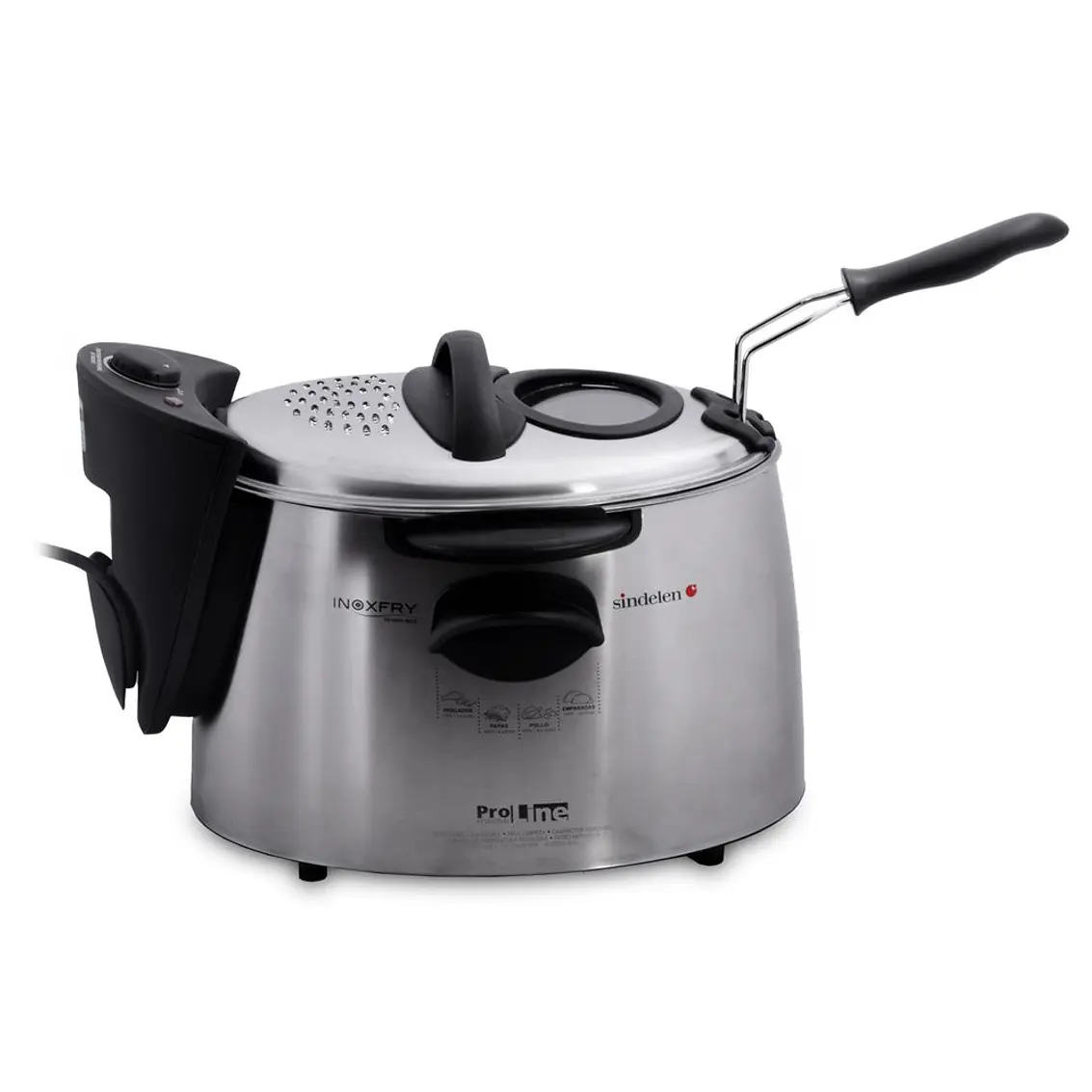 Freidora Electrica Sindelen Fe-4000- Inox 2000 W. 5