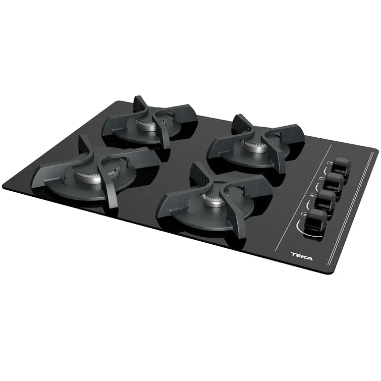 Encimera Cristalgas Gbc-64003 Kbb Bk 6