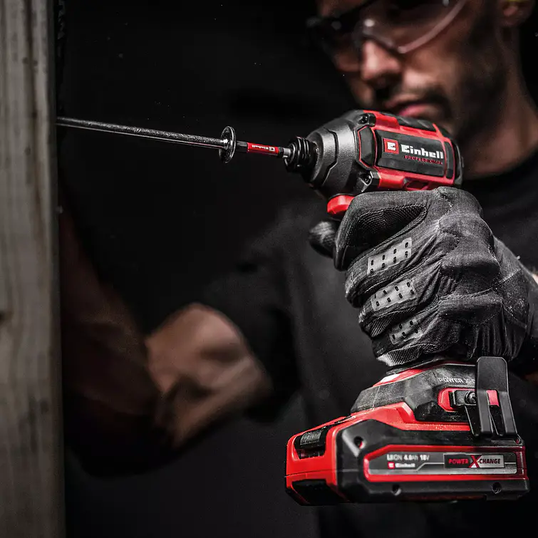 Atornillador De Impacto Inalámbrico 18V 2800 Rpm 250 Nm Brushless 4
