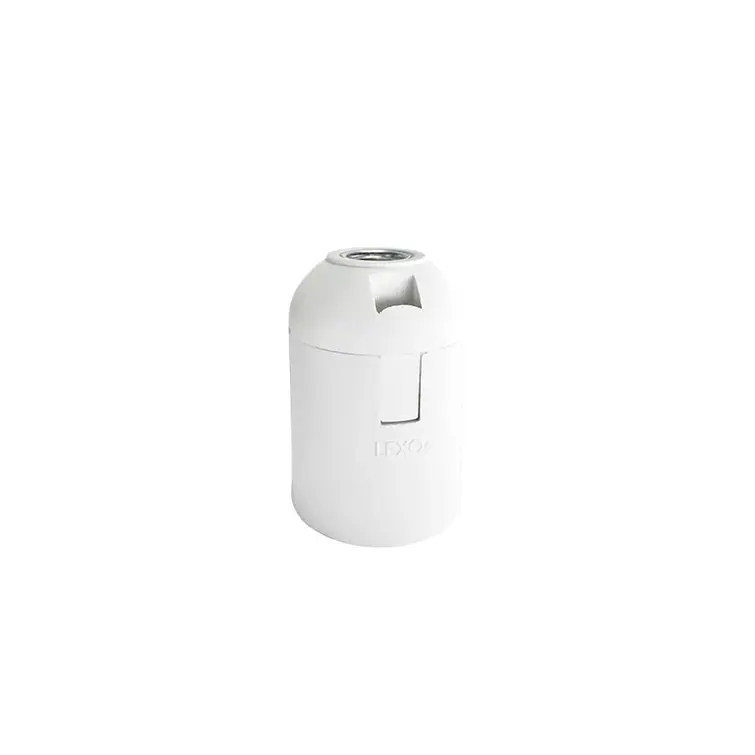 Portalampara Estandar, Termoplástico, E27,250V, Blanco 1