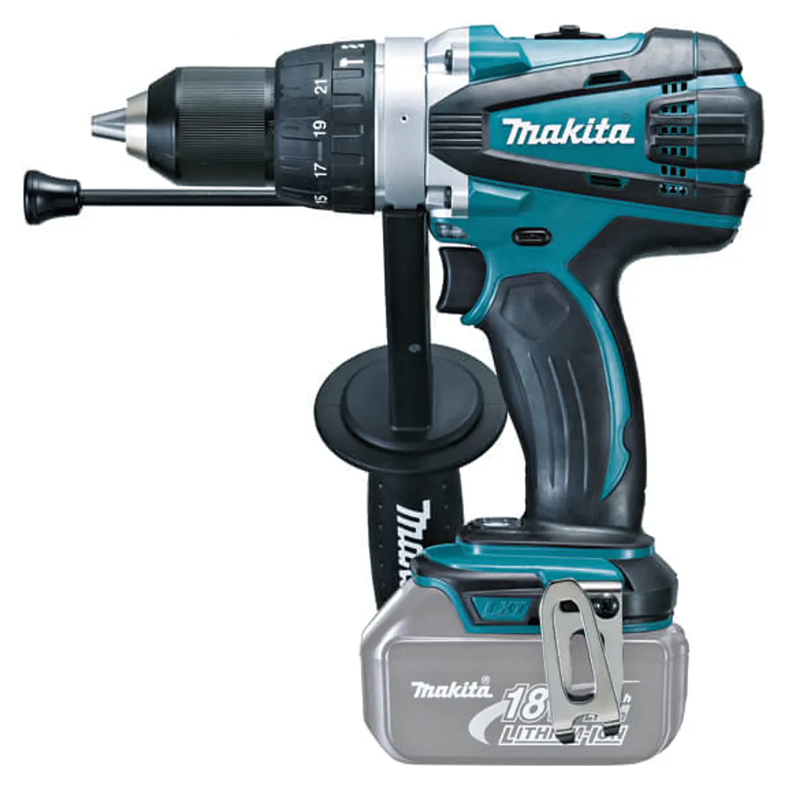 Taladro De Percusion Inalambrico Makita 13Mm [1/2] 18V S 91N-M (Dhp458Z) 1