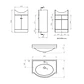 Kit Mueble Marie 50 Lenga + Cubierta Blanche 80X50 - Miniatura 4