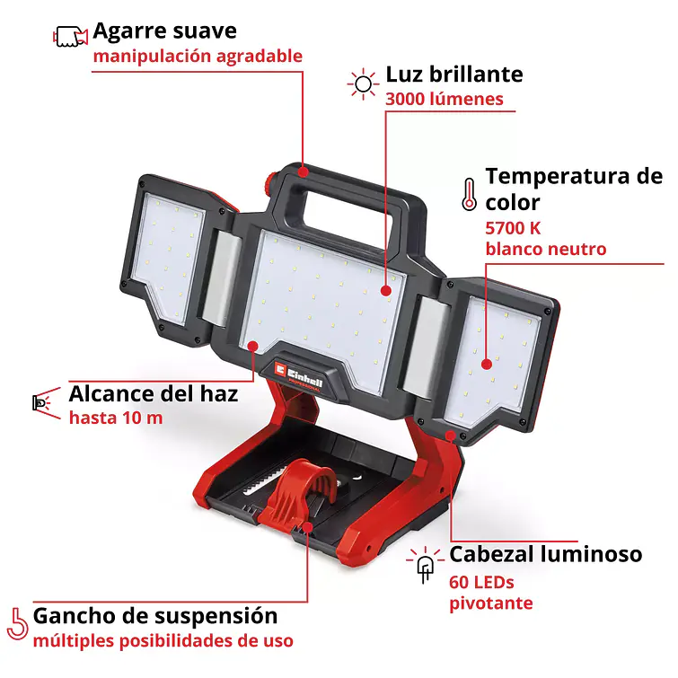 Lampara Inalambrica C/ Atril Solo 3