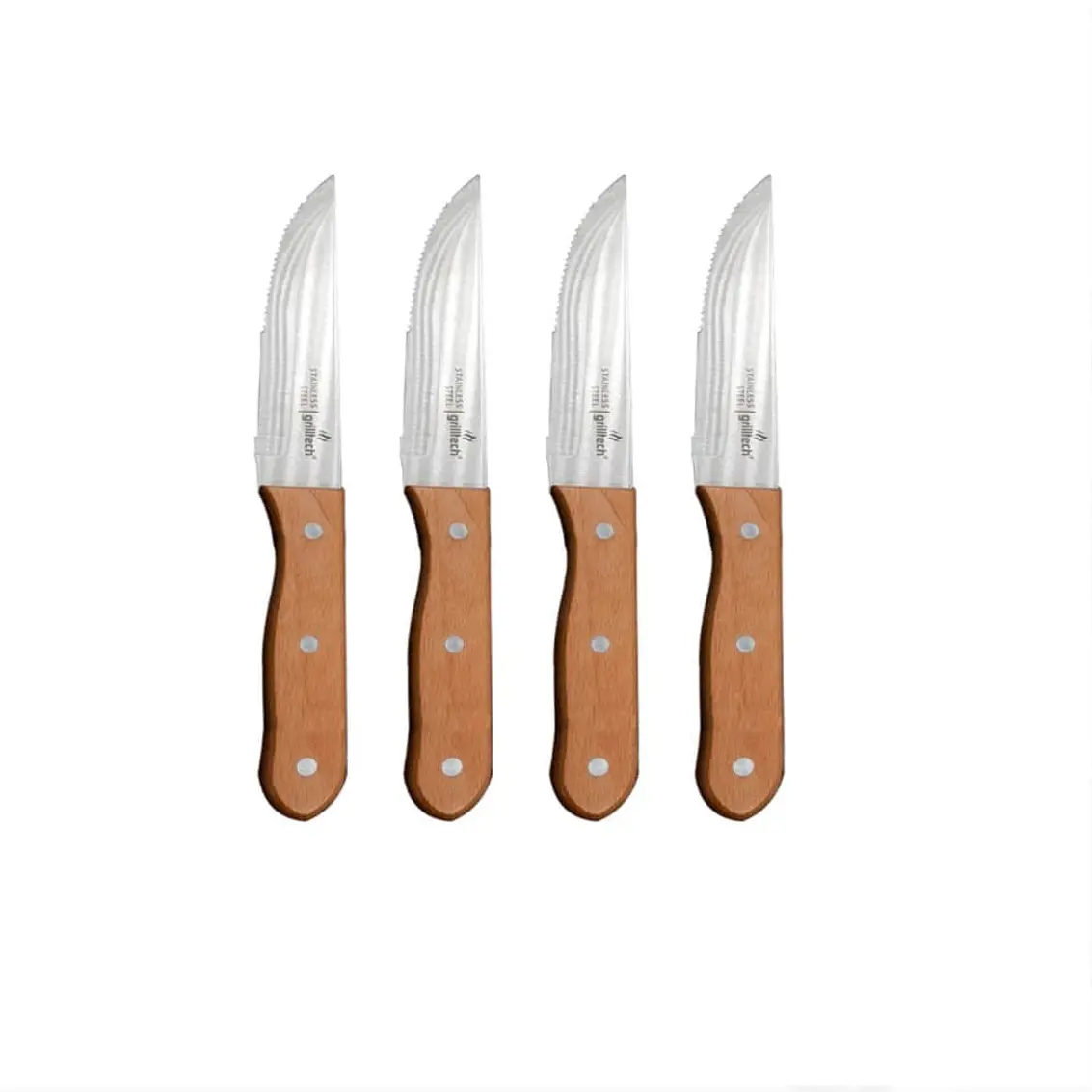 Cuchillos Para Carne Box 4 Grilltech 1