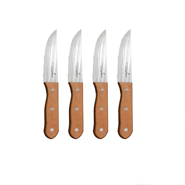 Cuchillos Para Carne Box 4 Grilltech 1
