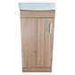 Kit Mueble Claire 40 Rustico + Cubierta Blanche - Miniatura 1