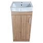 Kit Mueble Claire 40 Rustico + Cubierta Blanche - Miniatura 2