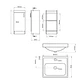 Kit Mueble Claire 40 Rustico + Cubierta Blanche - Miniatura 4