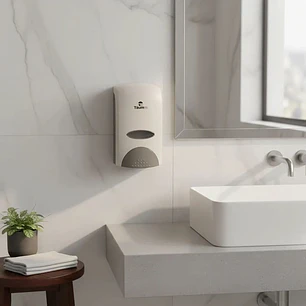 Dispensador Jabon  Plastico Al Muro 500Cc