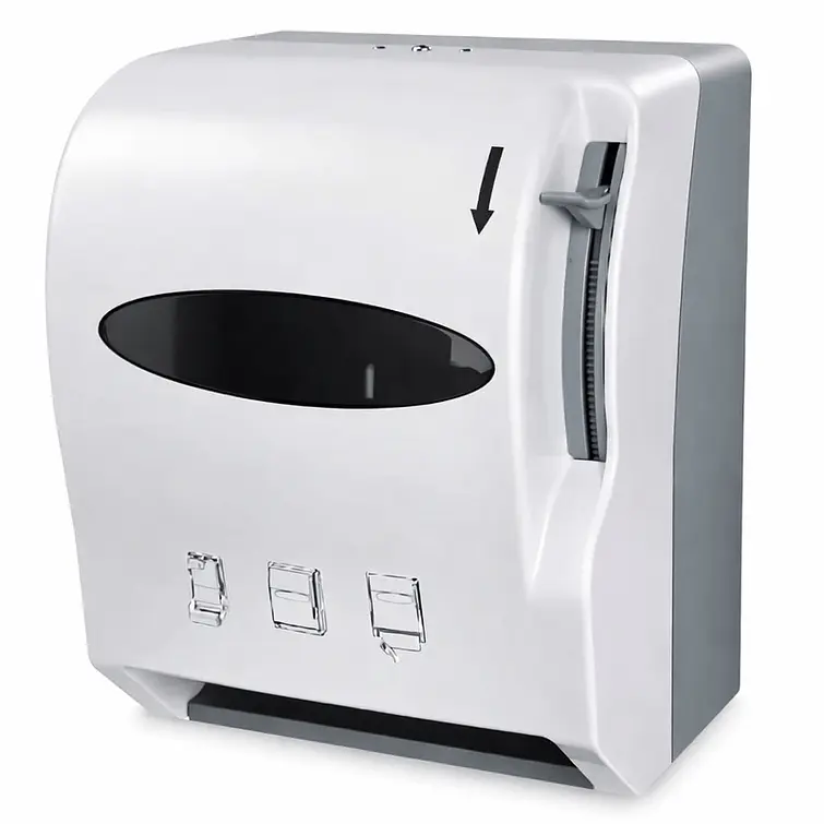 Dispensador Papel Toalla Con Palanca 1