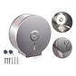 Dispensador Papel Wc Industrial Acero Inox. 304 Con Llave - Miniatura 3