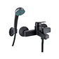 Monomando Tina Ducha Modena Negro Mate - Miniatura 1