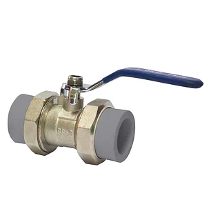 Llave De Bola Ppr 32Mm Gris Cuerpo Metalico Fusion/Fusion