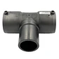 Tee  Reduc Hdpe Ef 110 X 75 Mm - Miniatura 2