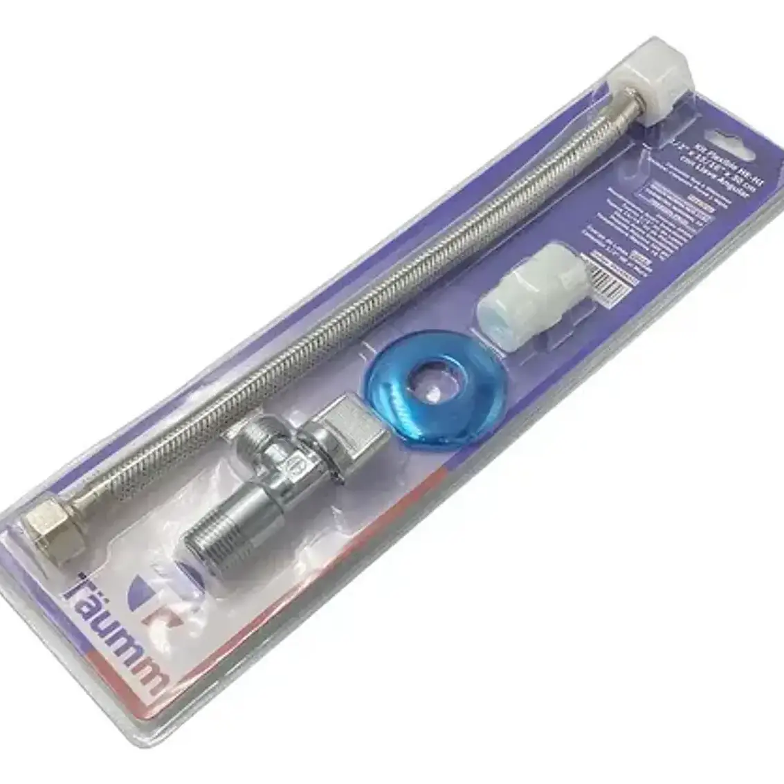 Llave Angular C/Flexible He-Hi 1/2 X 15/16 (051336422-T) Taumm 3