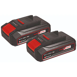 Pack 2 Baterias X 2,5Ah Einhell