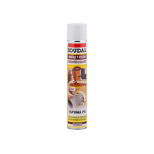 Espuma Poliuretano 1K 750Ml Montaje Y Relleno