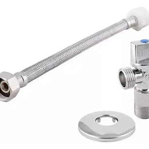 Llave Angular C/Flexible He-Hi 1/2 X 15/16 (051336422-T) Taumm