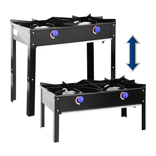 ANAFE 2 PLATOS ECO EN CAJA ALTO BAJO GLP VENTUS
