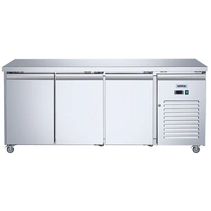 MESÓN REFRIGERADO 3 PTAS ACERO INOX. 480L VMR3PS-480 VENTUS