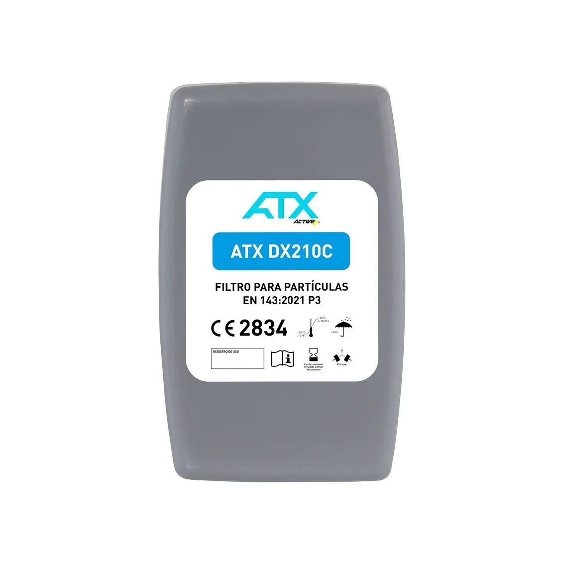Filtro Activex Atx Dx210C Particulas Y Olores P3 R 1