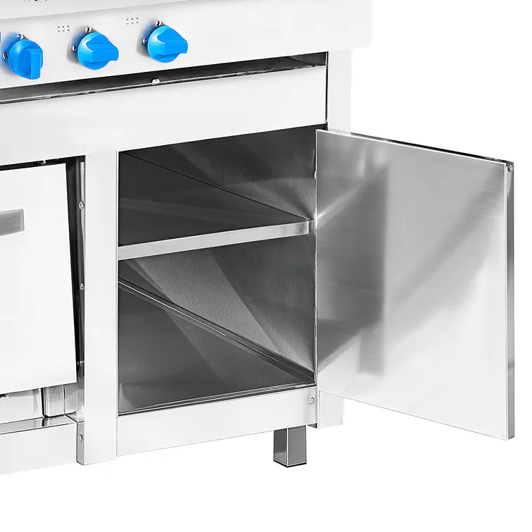 COCINA 6 PL HORNO 58X65 INOX VCG-6AI VENTUS 3
