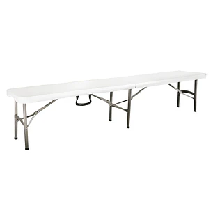 Banca Plegable 180Cm Blanco