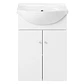 Kit Mueble Marie 50 Blanco + Cubierta Blanche 80X50 - Miniatura 1