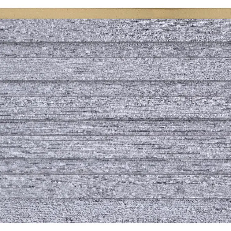 Wall Panel Ranurado Gris Brillante 15X 2.40Mts 1