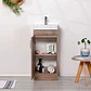 Kit Mueble Claire 40 Lenga + Cubierta Blanche - Miniatura 5
