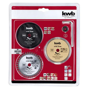 Kit Mini Hojas Sierra Circular Einhell 5-Ple