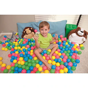 Pack 100 Pelotas Plast.Multicolor Bestway
