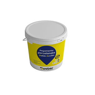 Weber Adhesivo Porcelanato D.A Pasta Tineta 25 Kg.