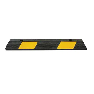 Tope De Estacionamiento 90X15X10Cm Neg/Amar