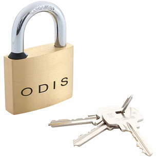Candado Odis Bronce Liso 160 60Mm. Display