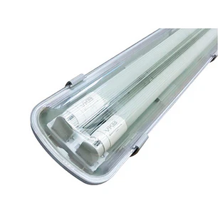 Equipo Estanco [2X20W] 2400Lm/6500K C/Tubo Led Vidrio