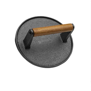 Prensa Hambuerguesas Fierro Fundido 17,5Cm Grilltech