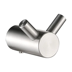 Percha Baño Doble Brushed