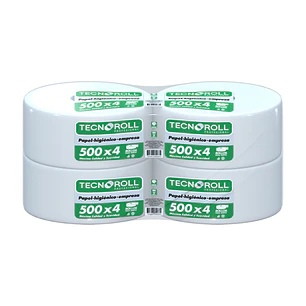 Papel Higienico Jumbo 1 X 4 Unid 500Mts H/S