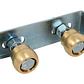 Guia Ducasse P/Porton 35 Mm. Doble Bronce - Miniatura 2